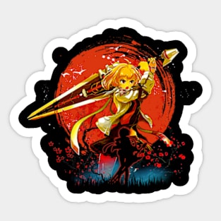 SoulForged Chronicles Stella's Quest - Game T-Shirt Sticker